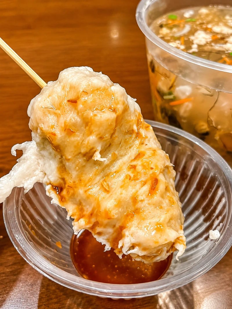 蘸汁鲜肉小食